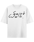 White Oversized T-shirt Front Design