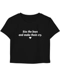 Black Baby Tee Front Design